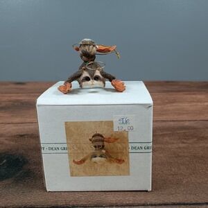 Dean Griff Raccoon Ornament with Acorn and Holly Accents